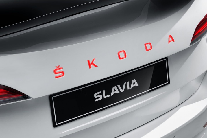 Skoda student car SLAVIA